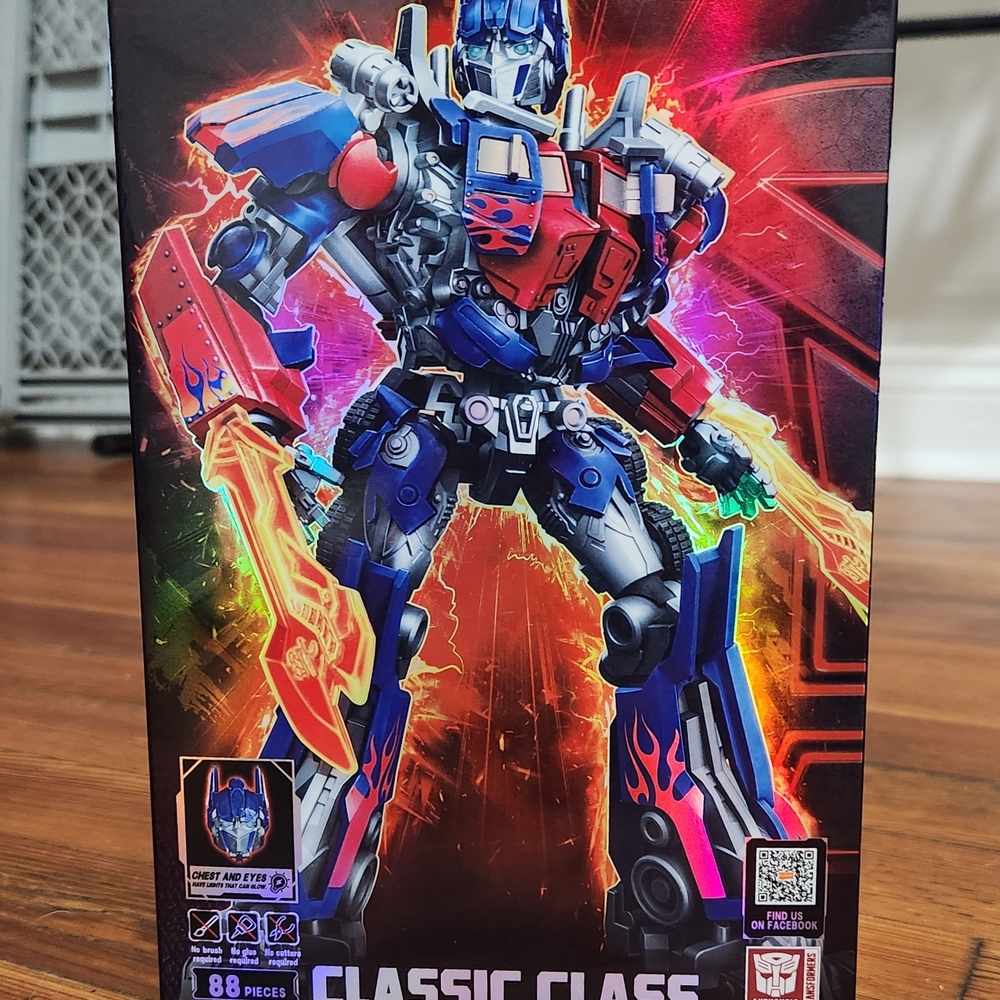 Blokees Classic Class Transformers Optimus Prime NIB 88pc Model Kit